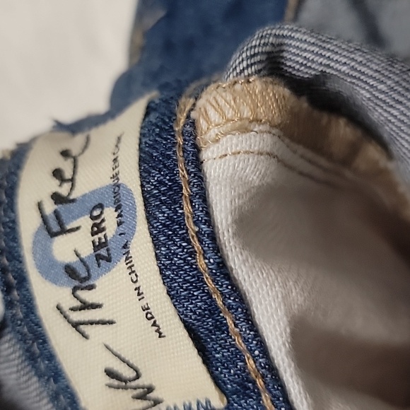 NWOT  | Free People We The Free | Dallas Americana Denim Jumpsuit - Picture 5 of 14